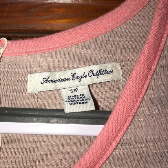 American Eagle Outfitters Tank Top Pink Sz SP - Picture 3 of 5